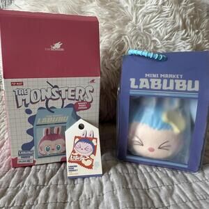 Pop Mart THE MONSTERS Labubu Wacky Mart Series-Pinch Pendant Blind Box "Chips"